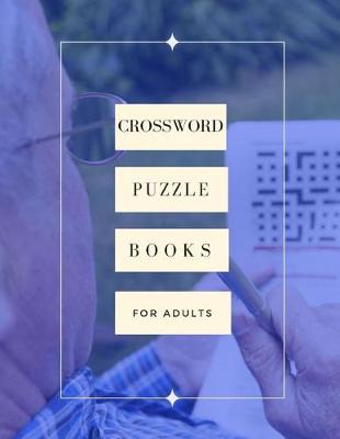 Cover of Crossword Puzzle Books For Adults