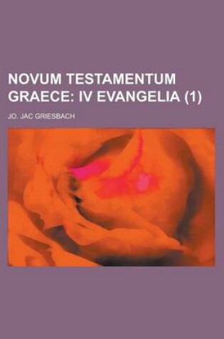 Cover of Novum Testamentum Graece Volume 1