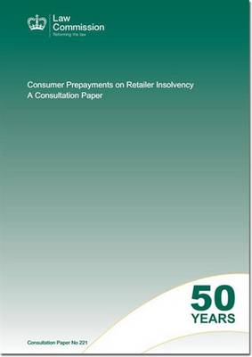 Book cover for Consumer prepayments on retailer insolvency