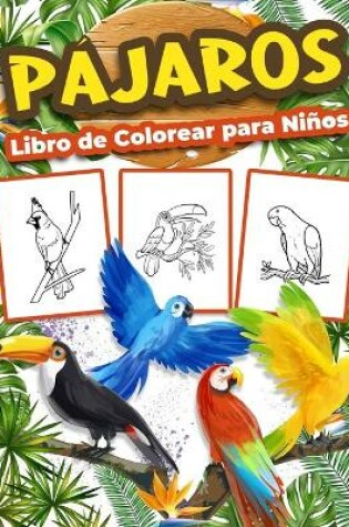 Cover of Pájaros Libro de Colorear para Niños