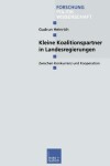 Book cover for Kleine Koalitionspartner in Landesregierungen