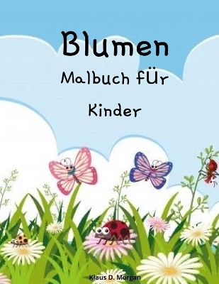 Book cover for Blumen Malbuch f�r Kinder