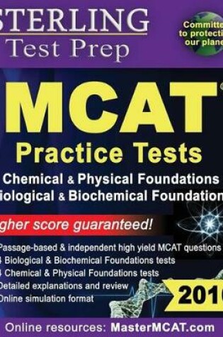 Cover of Sterling Test Prep MCAT Practice Tests