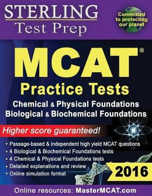 Cover of Sterling Test Prep MCAT Practice Tests