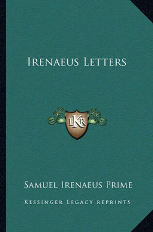 Cover of Irenaeus Letters Irenaeus Letters