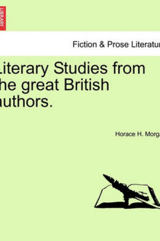 Cover of Literary Studies from the Great British Authors.