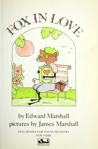 Cover of Marshall E. & J. : Fox in Love (Library Edn)