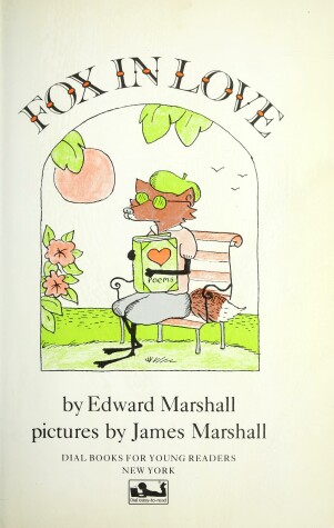 Book cover for Marshall E. & J. : Fox in Love (Library Edn)