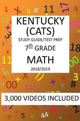 Cover of 7th Grade KENTUCKY CATS, 2019 MATH, Test Prep