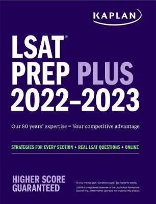 Book cover for LSAT Prep Plus 2022-2023