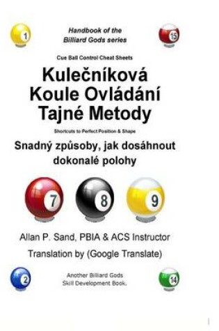 Cover of Cue Ball Control Cheat Sheets (Czech)
