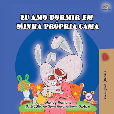 Book cover for I Love to Sleep in My Own Bed (Portuguese Children's Book - Brazil)
