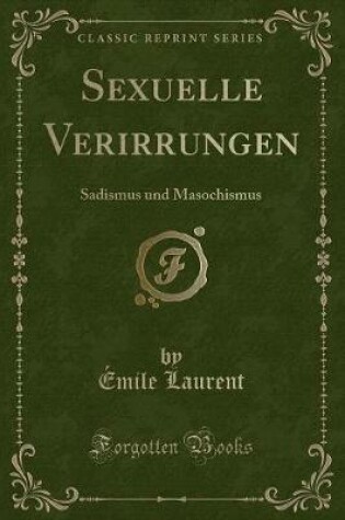 Cover of Sexuelle Verirrungen