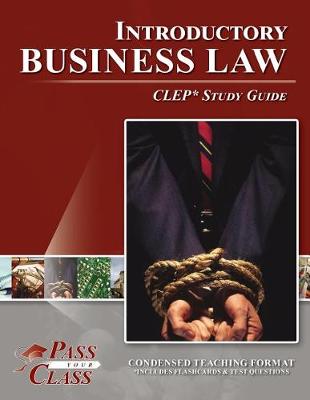 Book cover for Introductory Business Law CLEP Test Study Guide