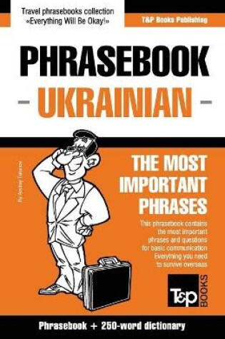 Cover of English-Ukrainian phrasebook and 250-word mini dictionary