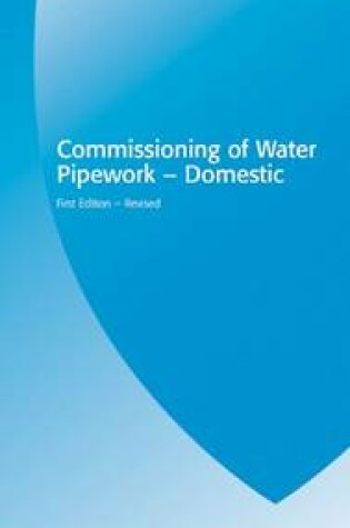 Cover of Commissioning of Water Pipework