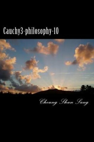 Cover of Cauchy3-philosophy-10