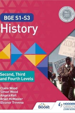 Cover of BGE S1-S3 History: Second, Third and Fourth Levels