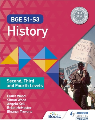 Book cover for BGE S1-S3 History: Second, Third and Fourth Levels