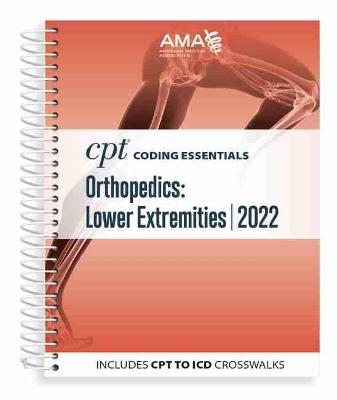 Book cover for CPT Coding Essentials for Orthopaedics Lower 2022