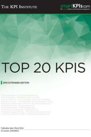 Cover of Top 20 KPIs - 2016 Extended Edition