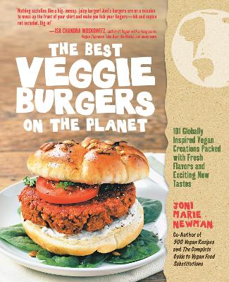 Book cover for The Best Veggie Burgers on the Planet