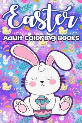 Cover of Easter Adult Coloring Book