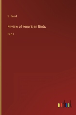 Cover of Review of American Birds