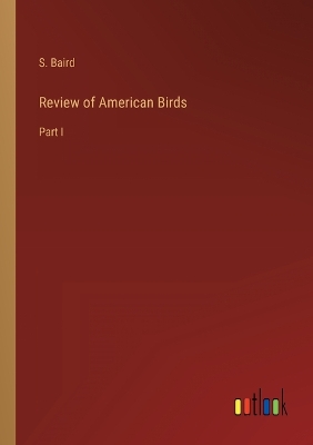 Book cover for Review of American Birds