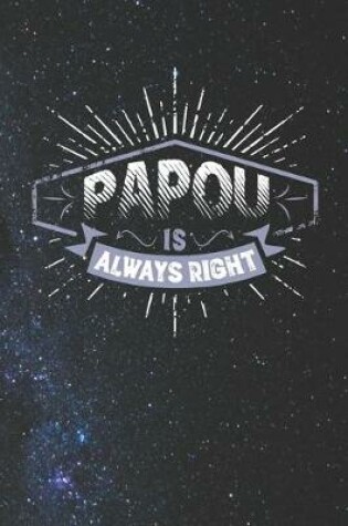 Cover of Papou Is Always Right