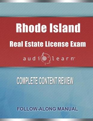 Book cover for Rhode Island Real Estate License Exam AudioLearn