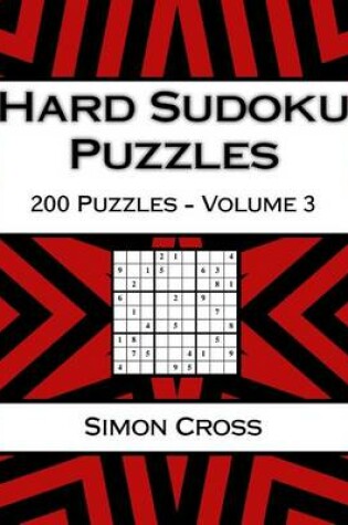 Cover of Hard Sudoku Puzzles Volume 3