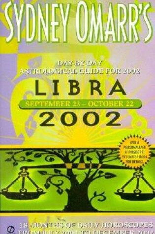 Cover of Sydney Omarr's Libra 2002