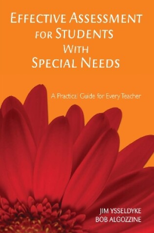 Cover of Effective Assessment for Students with Special Needs