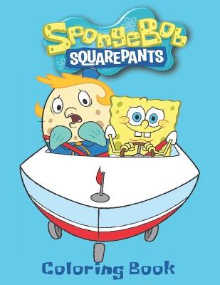 Book cover for Spongebob Squarepants Coloring Book