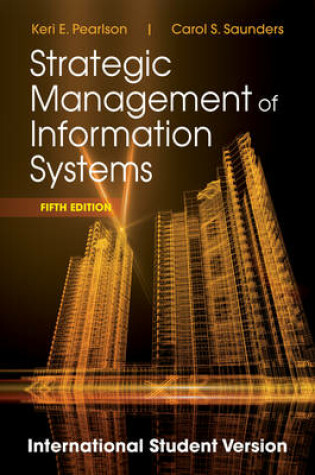 Cover of Strategic Management of Information Systems