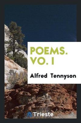 Book cover for Poems. Vo. I