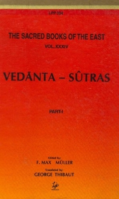 Book cover for Vedanta-Sutras: with the Commentary by Ramanuja in 3 Vols