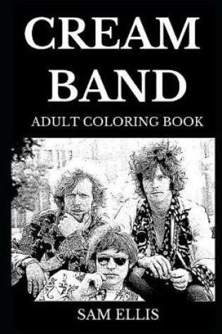 Cover of Cream Band Adult Coloring Book