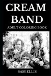 Book cover for Cream Band Adult Coloring Book