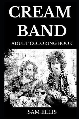 Cover of Cream Band Adult Coloring Book