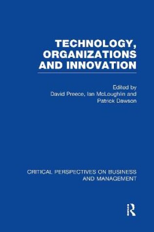 Cover of Technol Org&Innov Crit Pers V1
