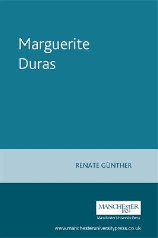 Cover of Marguerite Duras