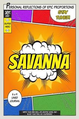 Book cover for Superhero Savanna