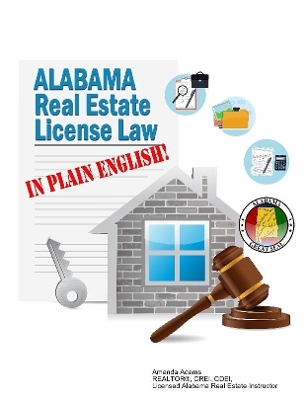 Book cover for Alabama Real Estate License Law in Plain English