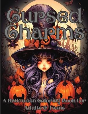 Book cover for Cursed Charms Coloring Book