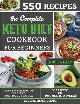 Book cover for The Complete Keto Diet Cookbook for Beginners