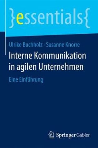 Cover of Interne Kommunikation in agilen Unternehmen