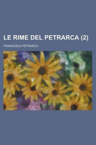 Cover of Le Rime del Petrarca (2)