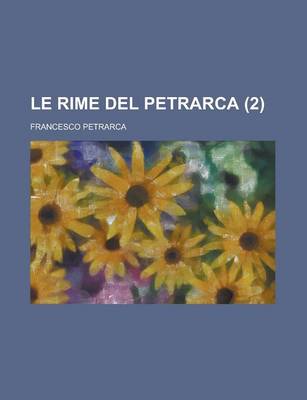 Book cover for Le Rime del Petrarca (2)